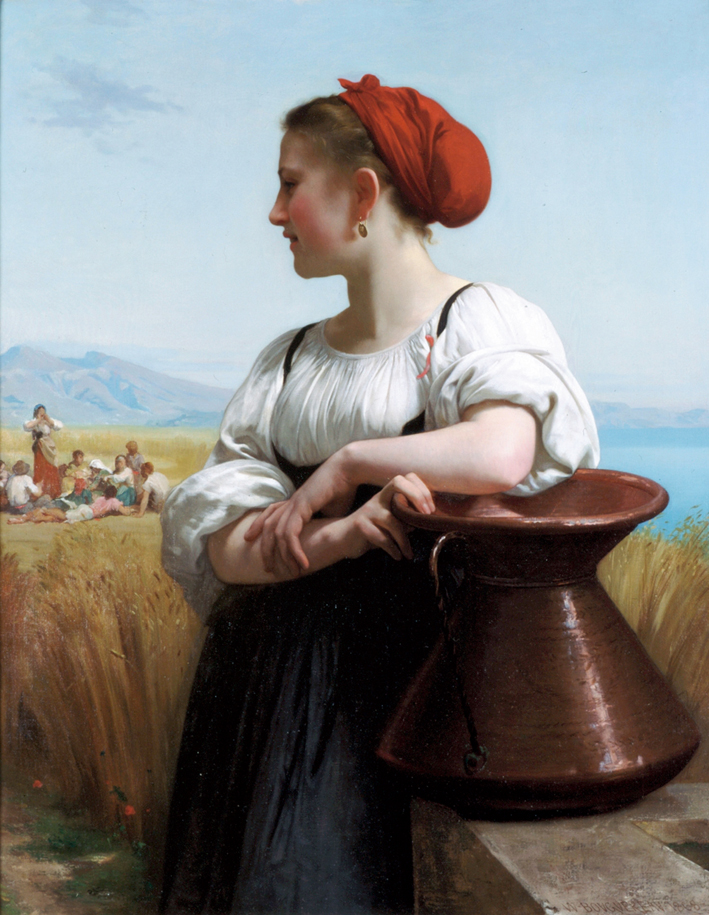  阿道夫·布格罗 Adolphe Bouguereau —— The harvester